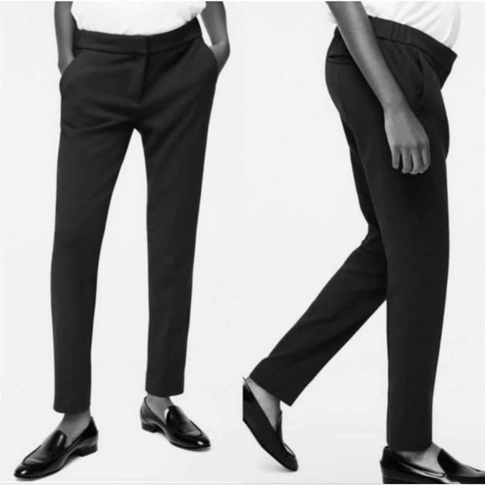 Hatch x J. Crew Black Stylish Maternity Pants